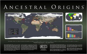 Ancestral Origins Example Map